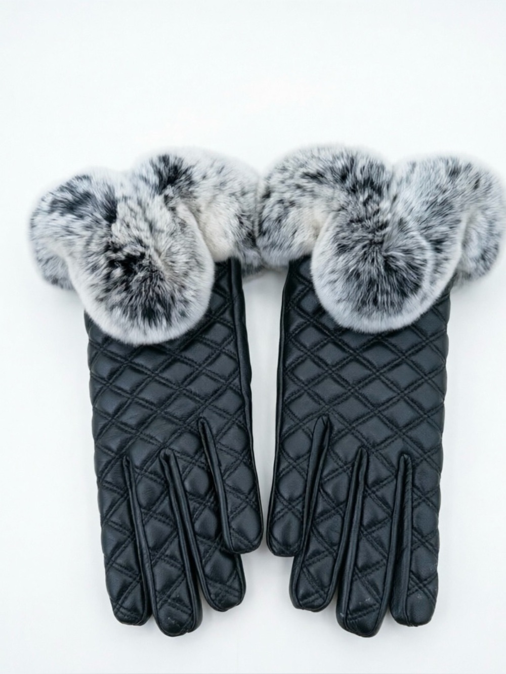 UGG Rabbit Fur Gloves